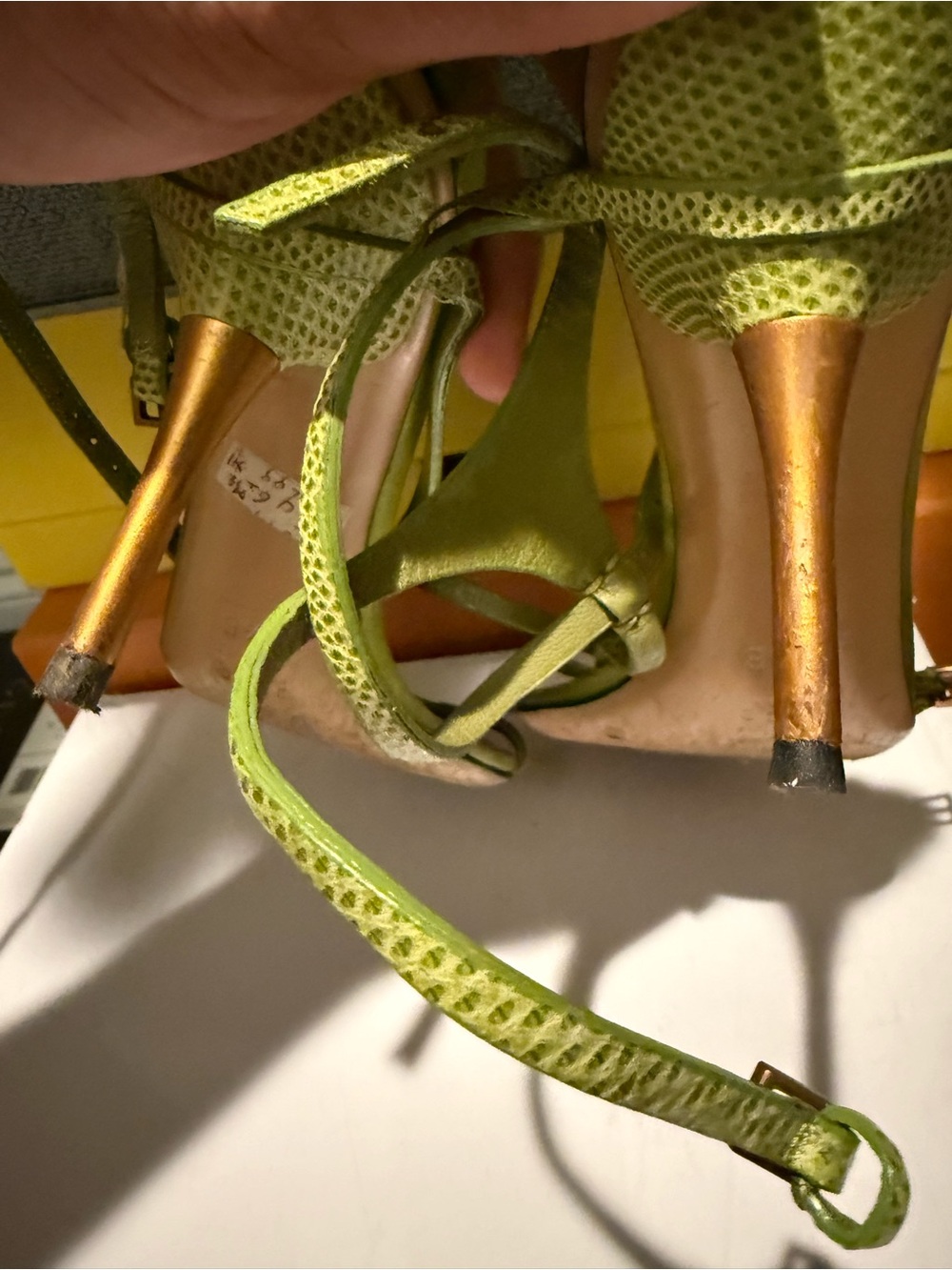 Gucci Strappy Heeled Sandals - Picture 4 of 7